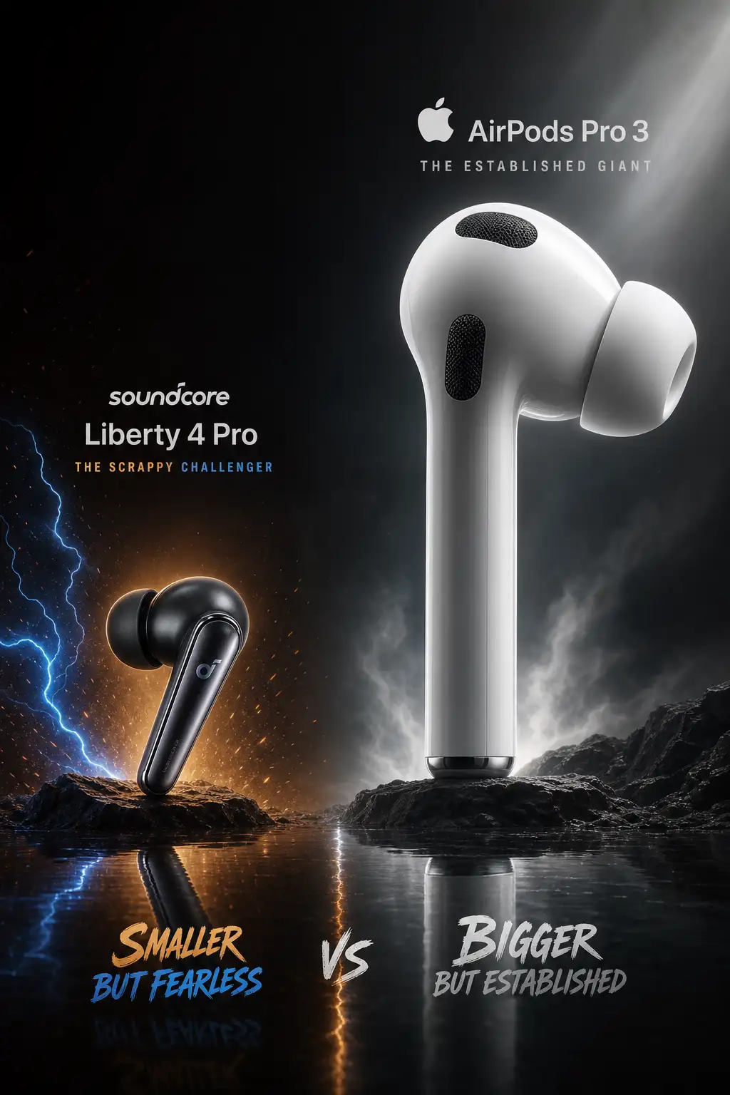 Soundcore Liberty 4 Pro vs Apple AirPods Pro 3 - Headphones comparison