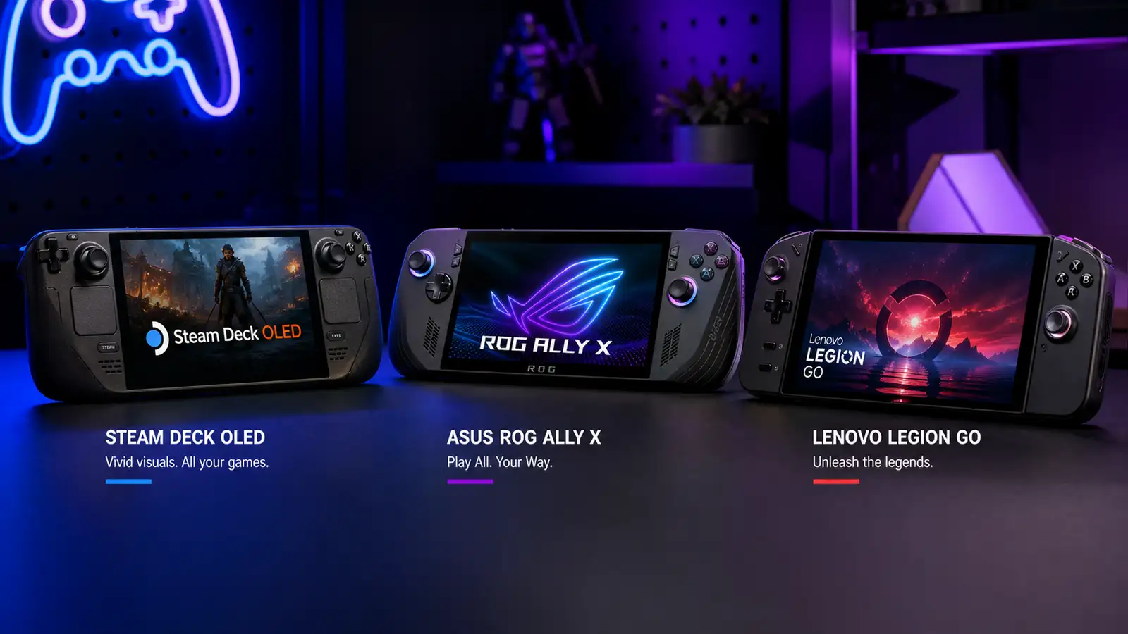 Valve Steam Deck OLED vs ASUS ROG Ally X - Laptops comparison