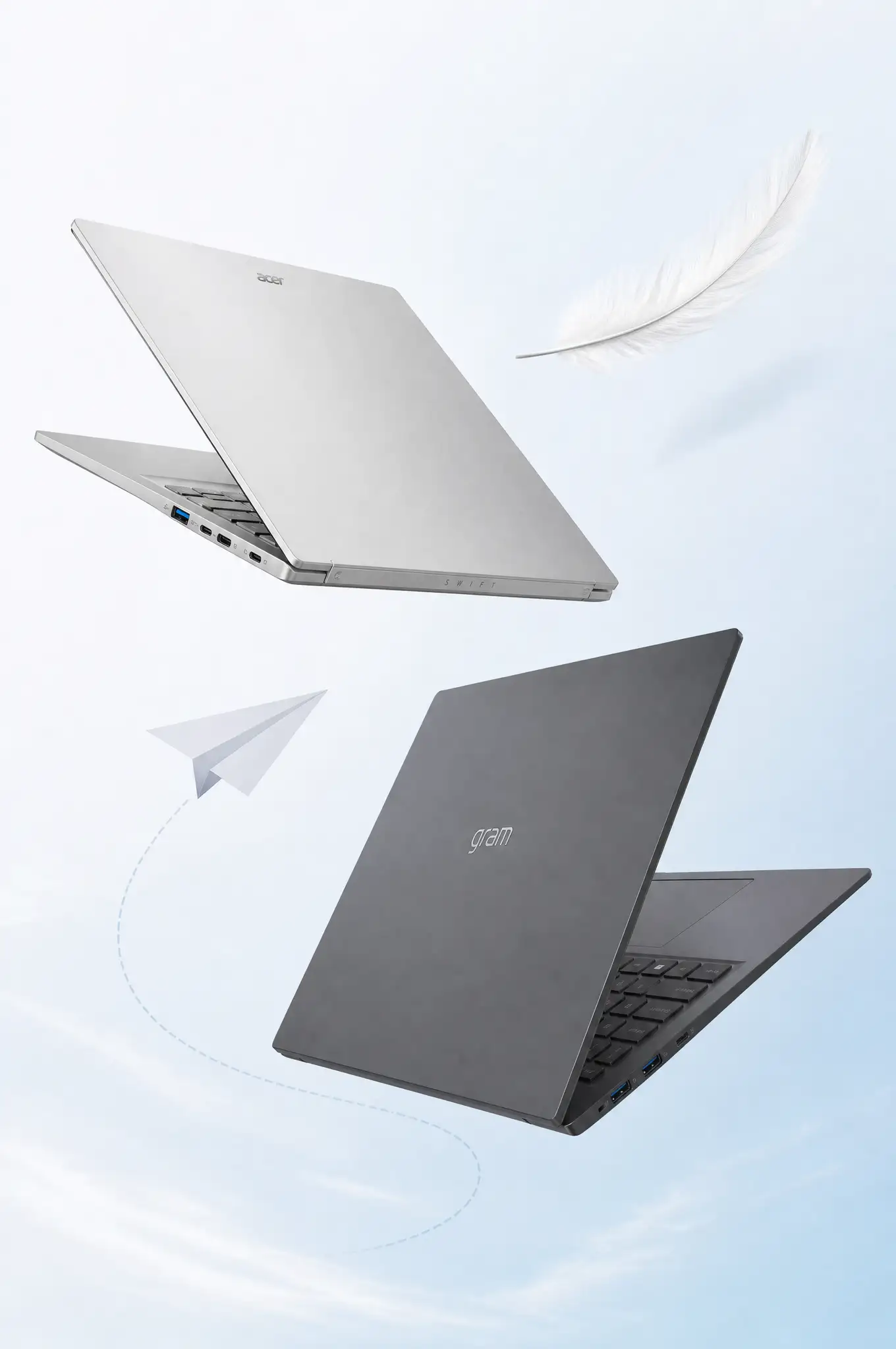Acer Swift Edge 16 vs LG Gram 17 (2026) - Laptops comparison