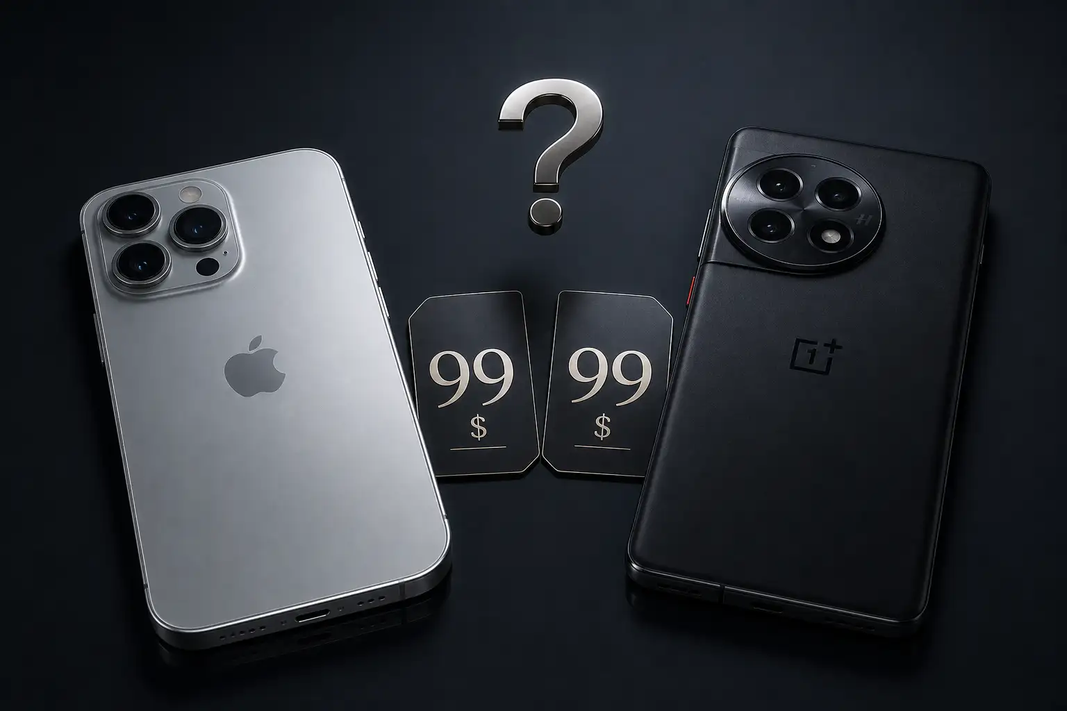 Apple iPhone 17 vs OnePlus 14 - Smartphones comparison