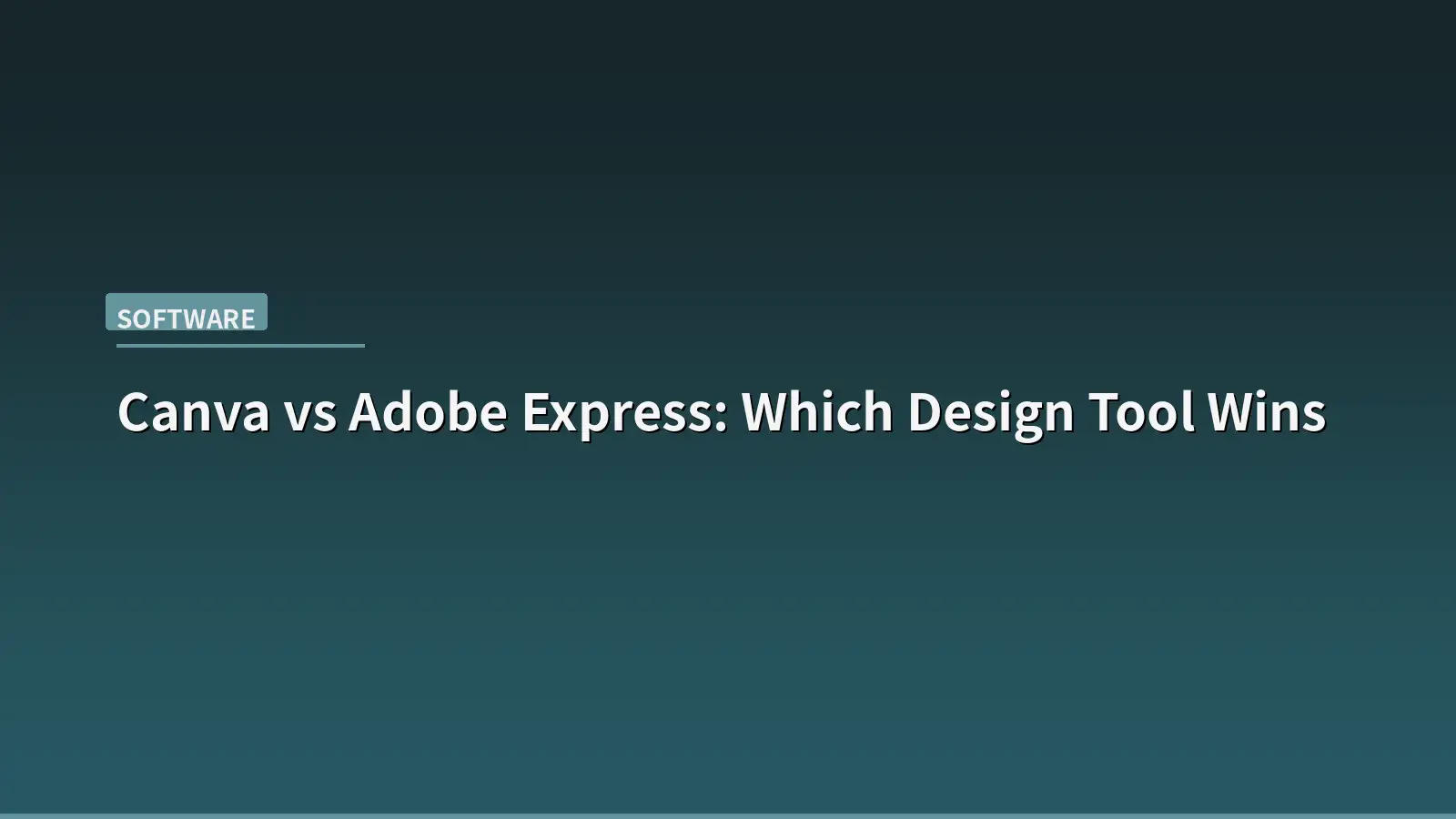 Canva vs Adobe Express: Which Design Tool Actually Gets the Job Done?