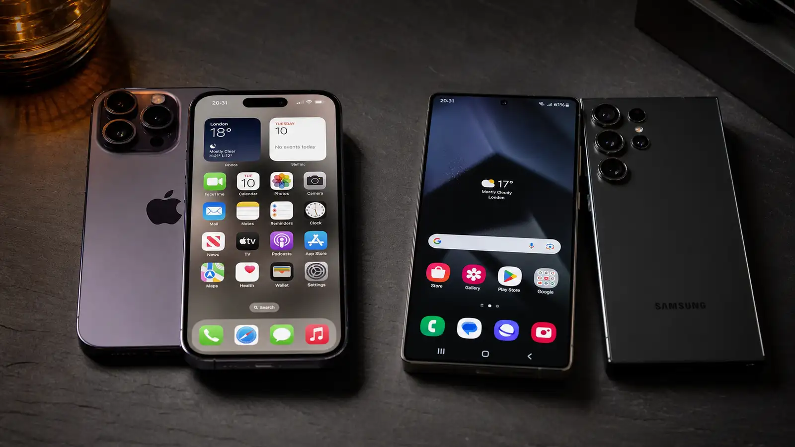 iPhone 17 Pro Max vs Samsung Galaxy S26 Ultra - Smartphones comparison