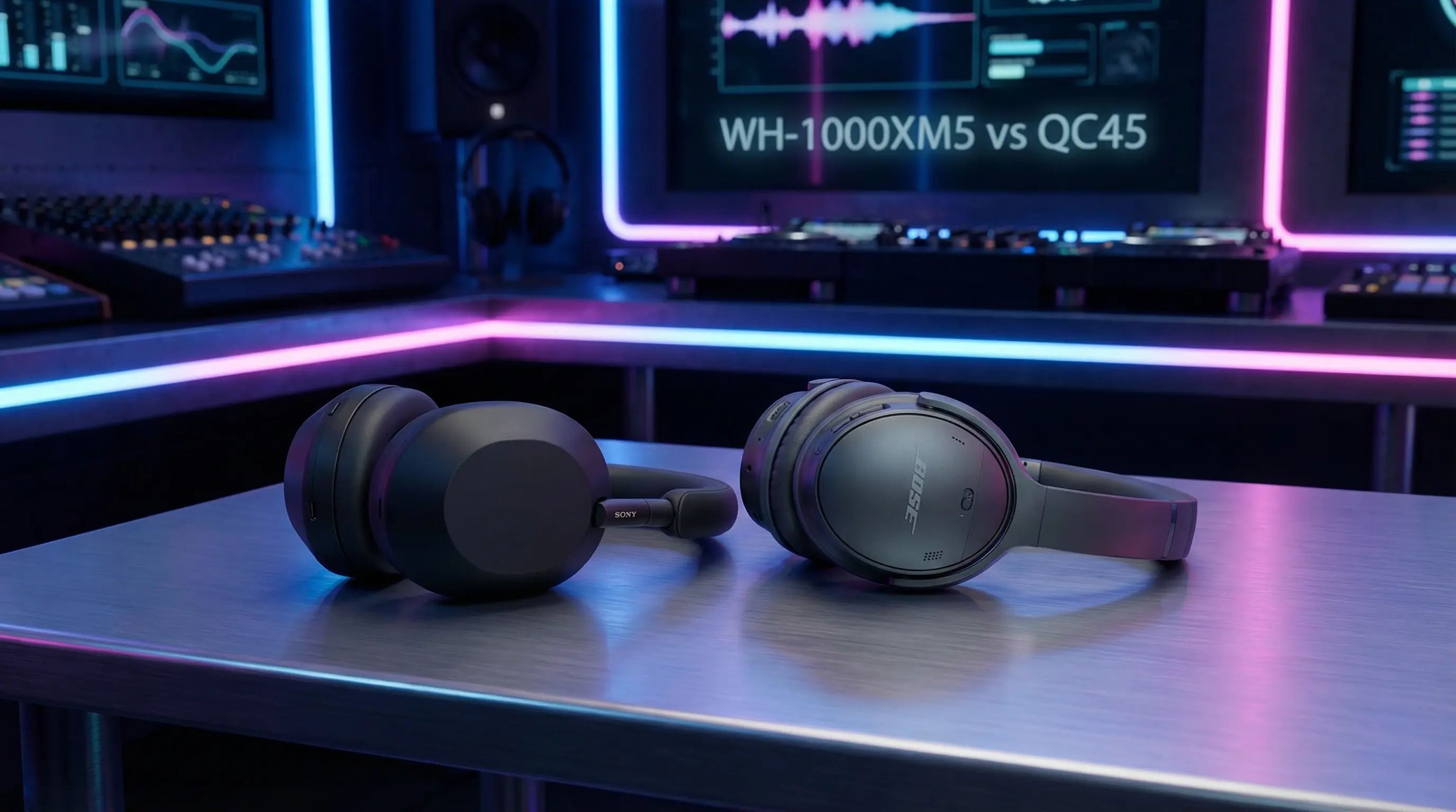 Sony WH-1000XM5 vs Bose QC45: Audiophile Showdown
