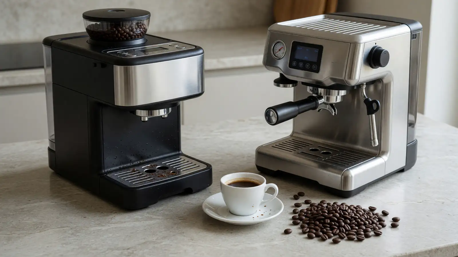 KitchenAid KF8 vs Breville Barista Pro: $1,800 Is the Button