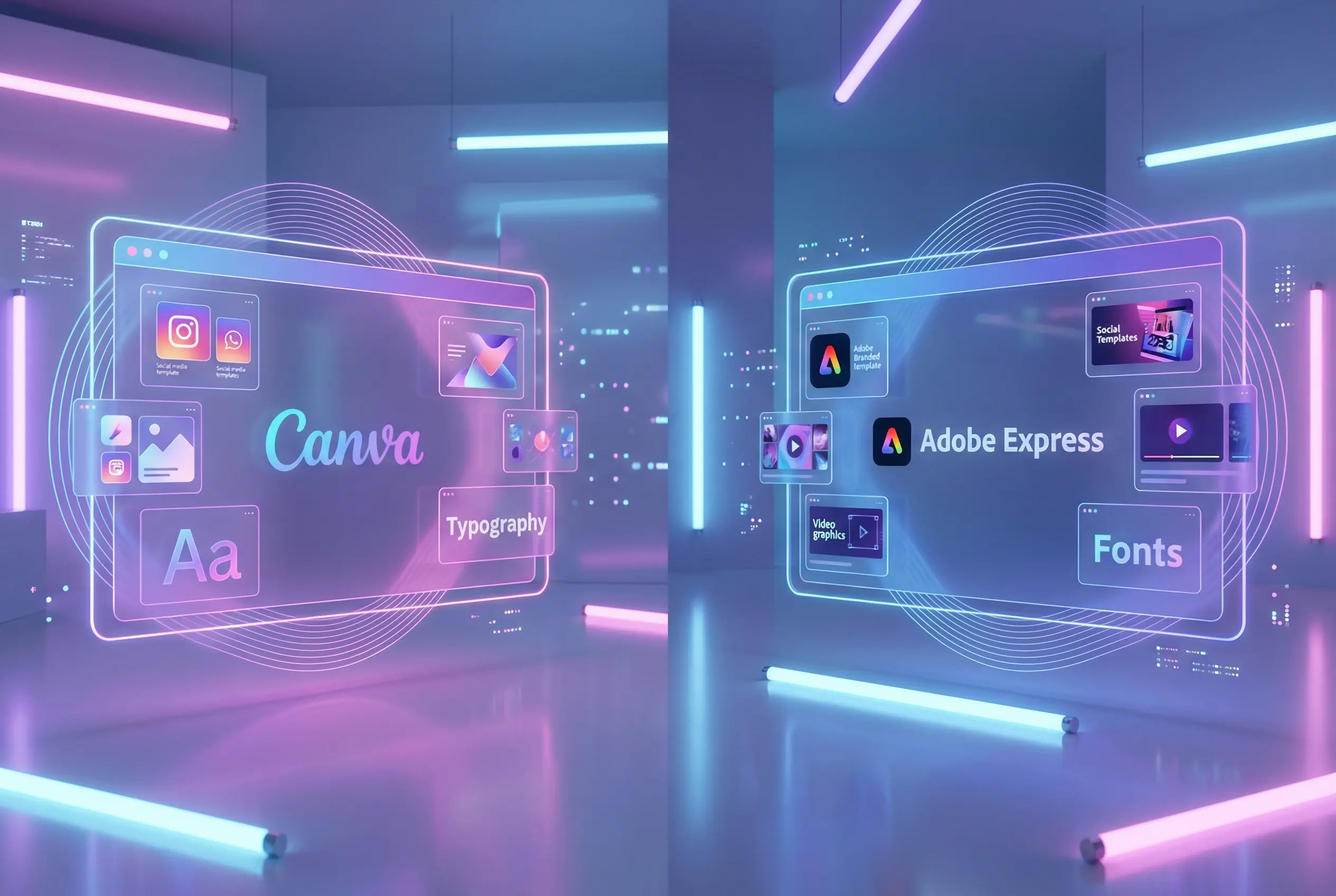 Canva vs Adobe Express: Which Design Tool Wins?